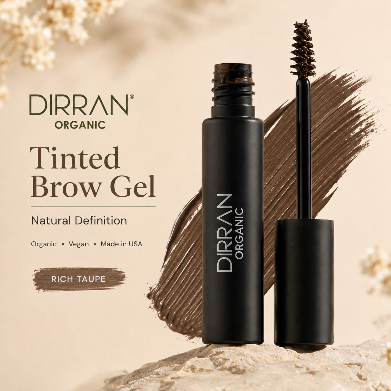 Tinted Brow Gel – Natural Definition, Organic Care