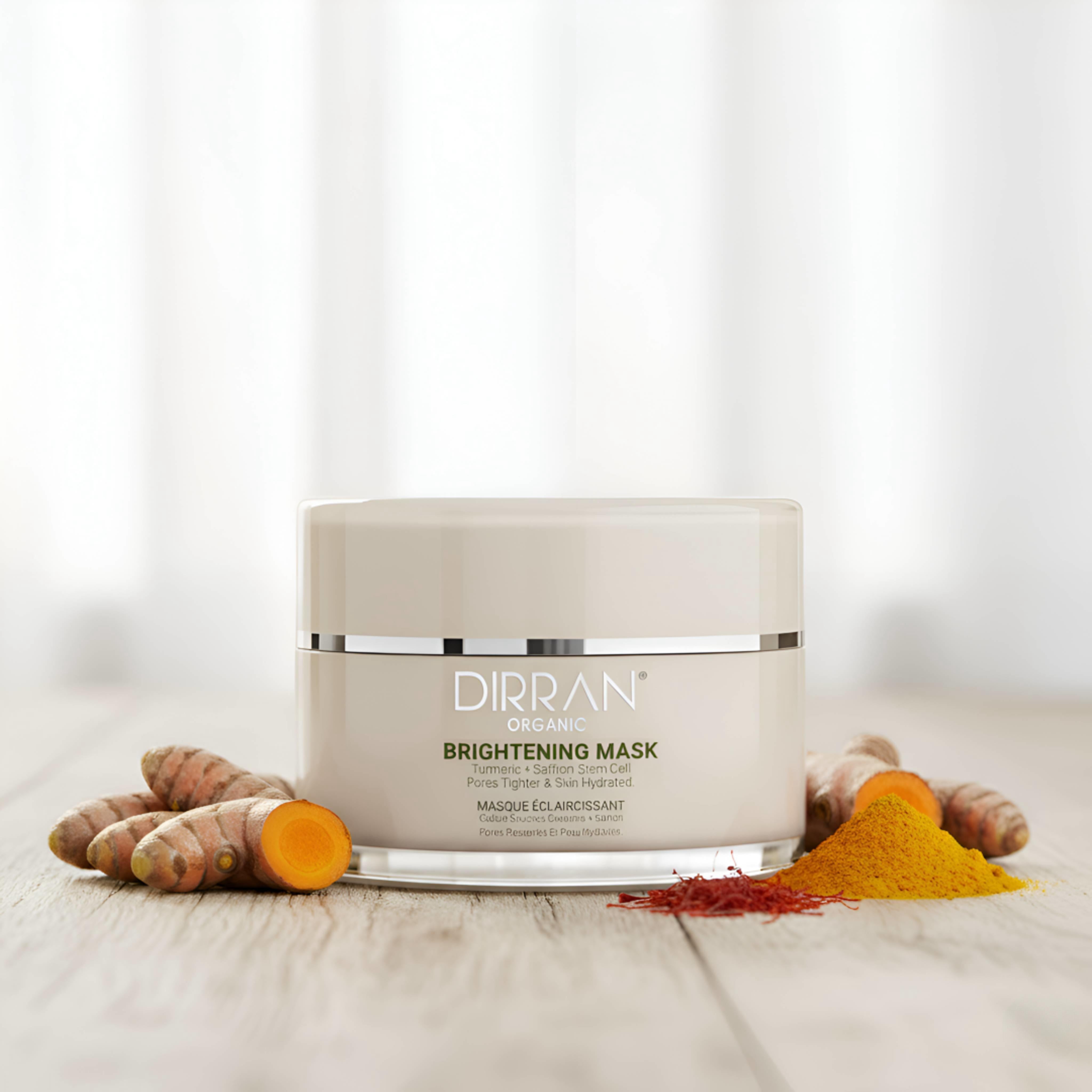 Brightening Mask – Turmeric + Saffron Stem Cell | Pore Tightening & Hydrating (50ml / 1.6 fl.oz)