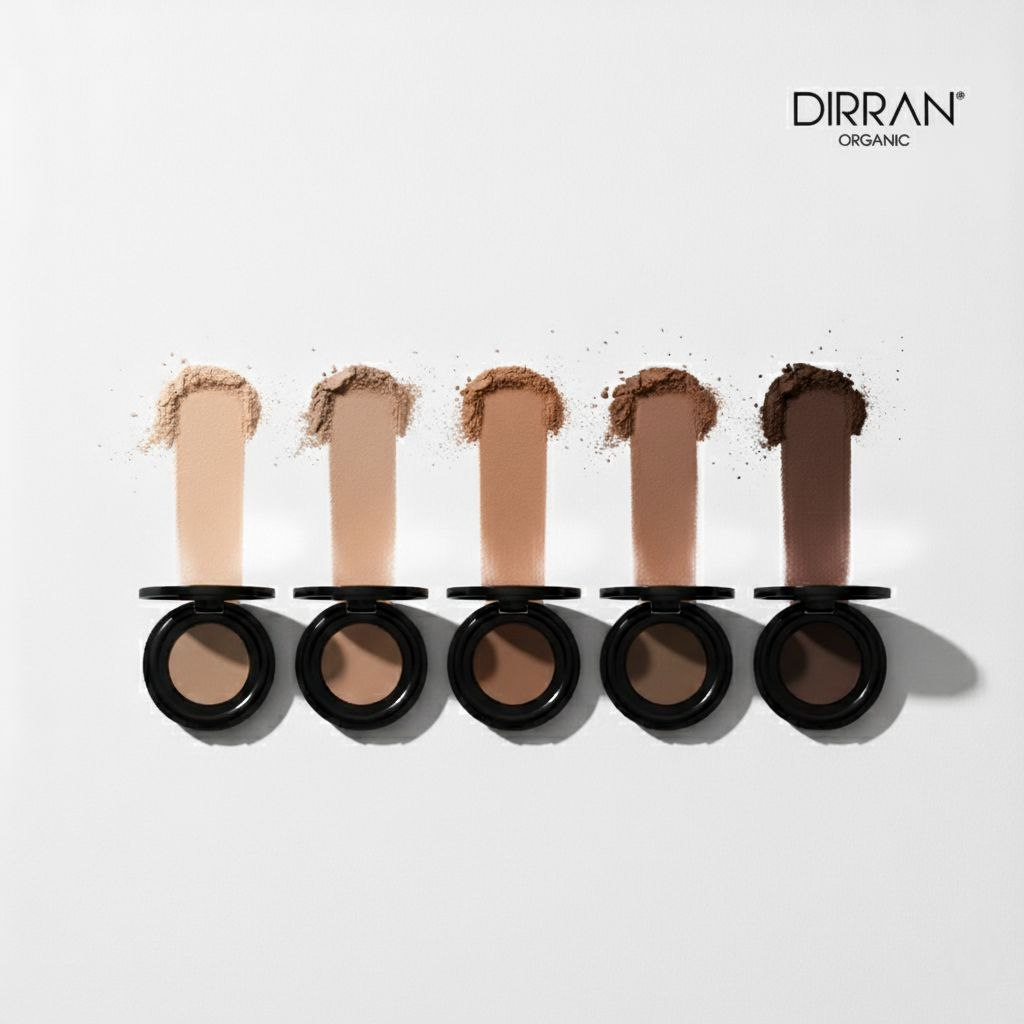 Dirran Organic Brow Powder – Natural Definition for Fuller-Looking Brows