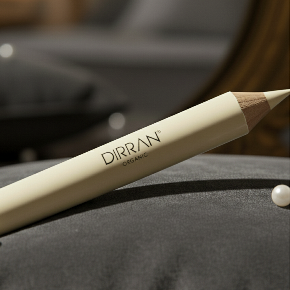 Dirran Organic Duo Concealer/Highlighter Pencil – 2-in-1 Coverage & Glow