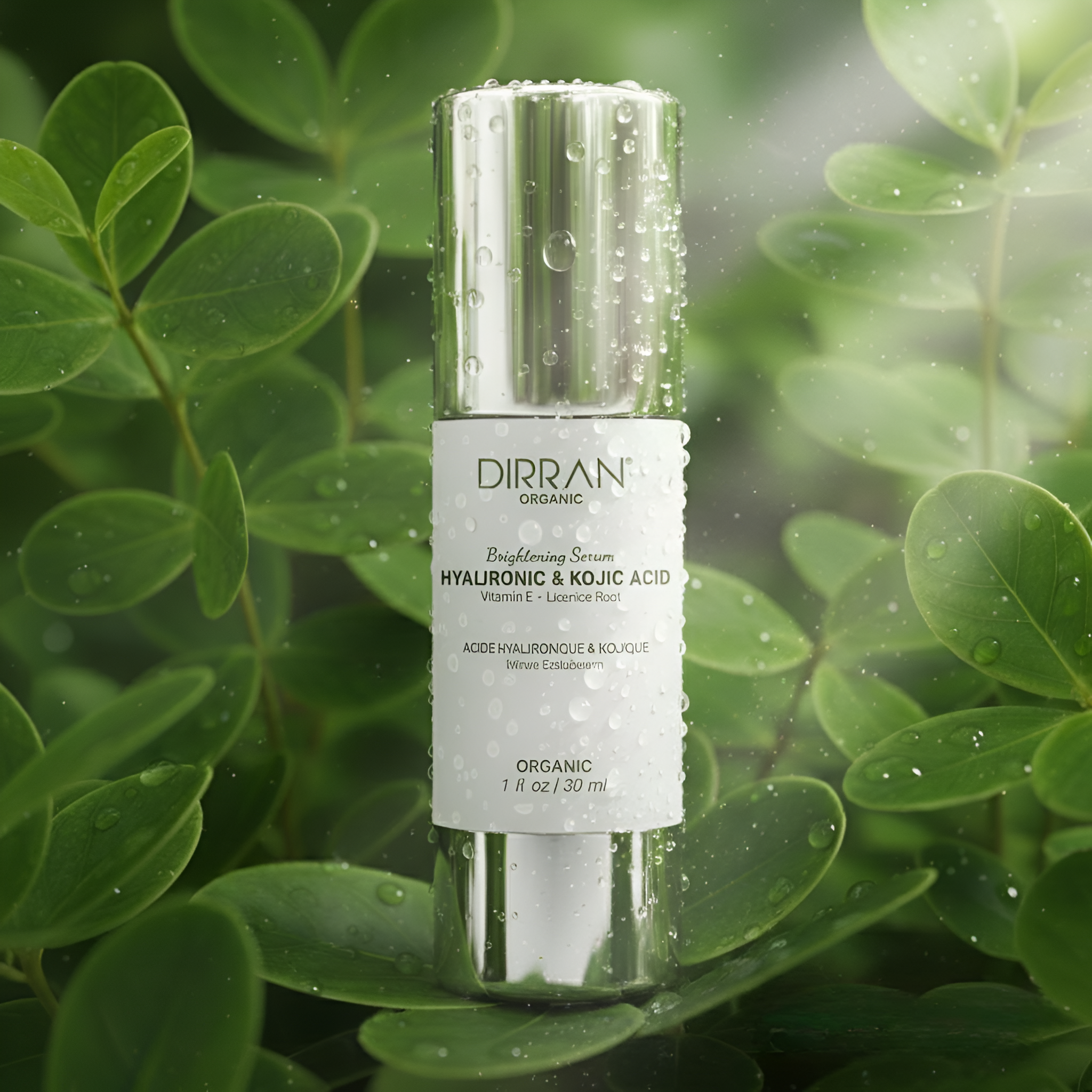 Brightening Serum – Hyaluronic & Kojic Acid with Vitamin E + Licorice Root (30ml / 1 fl.oz)