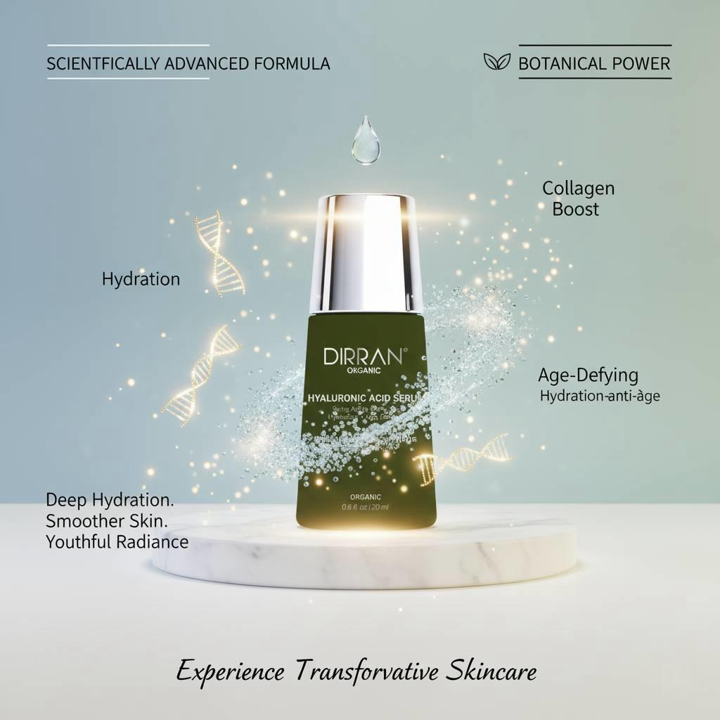 Hyaluronic Acid Serum with Swiss Apple Stem-Cell – Hydration & Age-Defying | 20ml