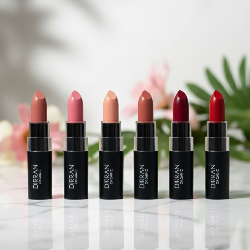 Organic Long Lasting Lipstick – Nourishing, Moisturizing & Healing Formula