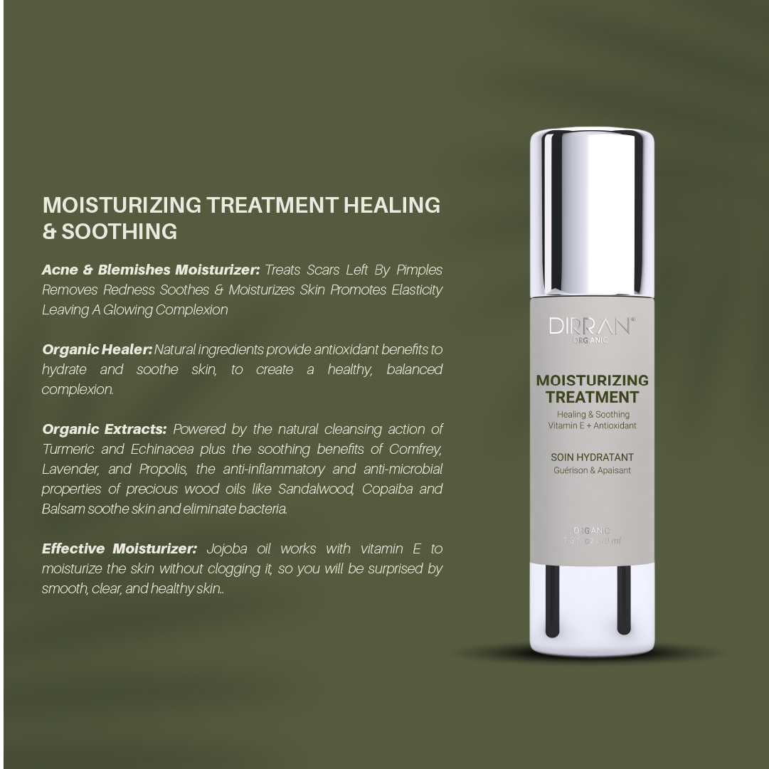 Moisturizing Treatment – Healing & Soothing with Vitamin E + Antioxidants (40ml / 1.3 fl.oz)