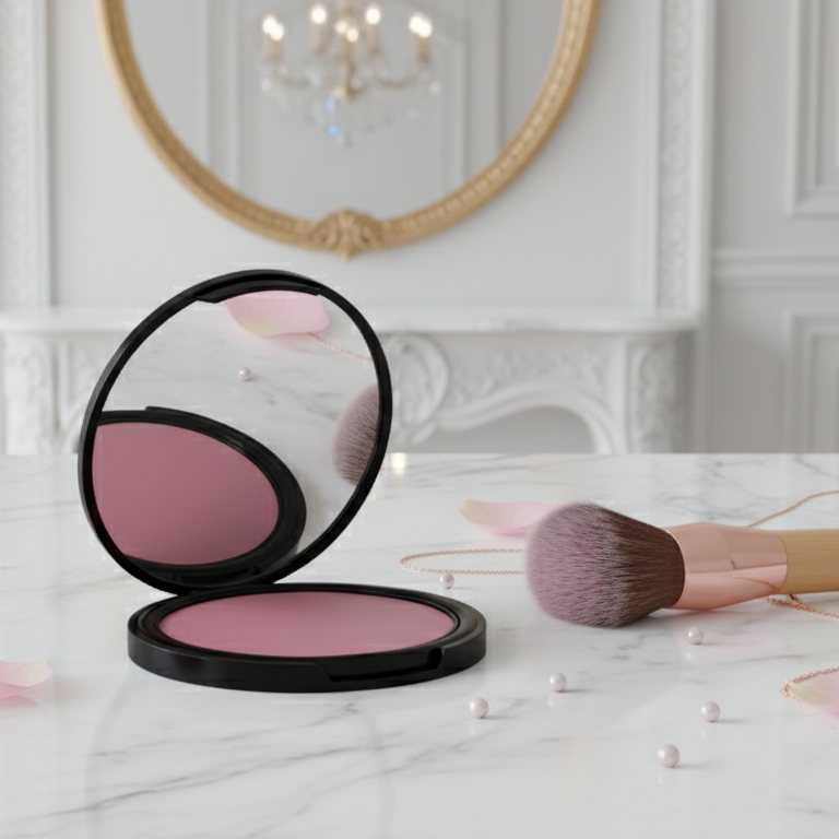 Dirran Organic – Pressed Blush | Silky, Blendable & Nourishing Formula