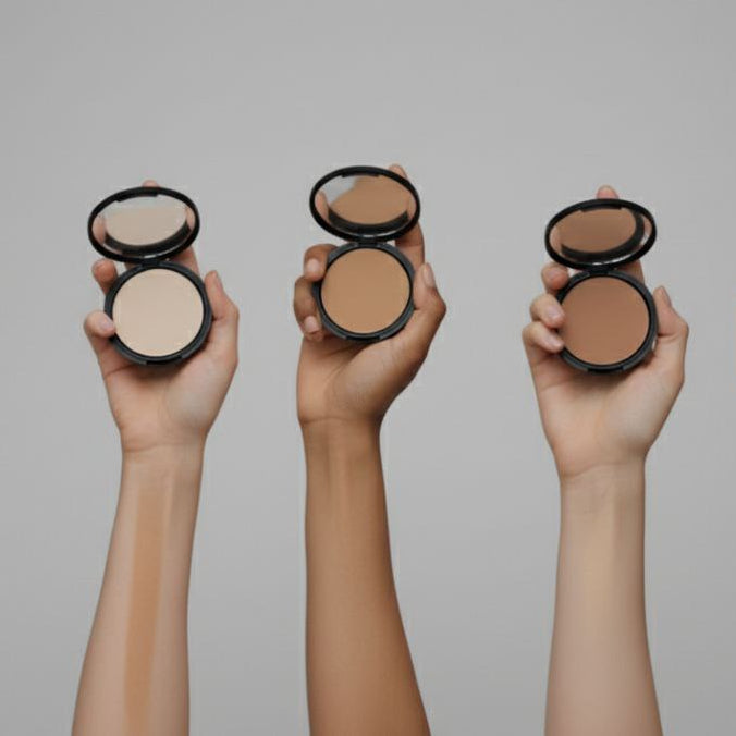 Dirran Organic Pressed Bronzer & Highlighter – Radiant Glow