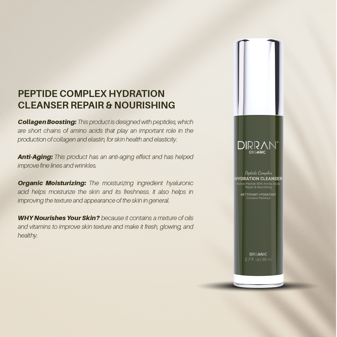 Peptide Complex Hydration Cleanser – Repairing & Nourishing Facial Wash (80 ml)