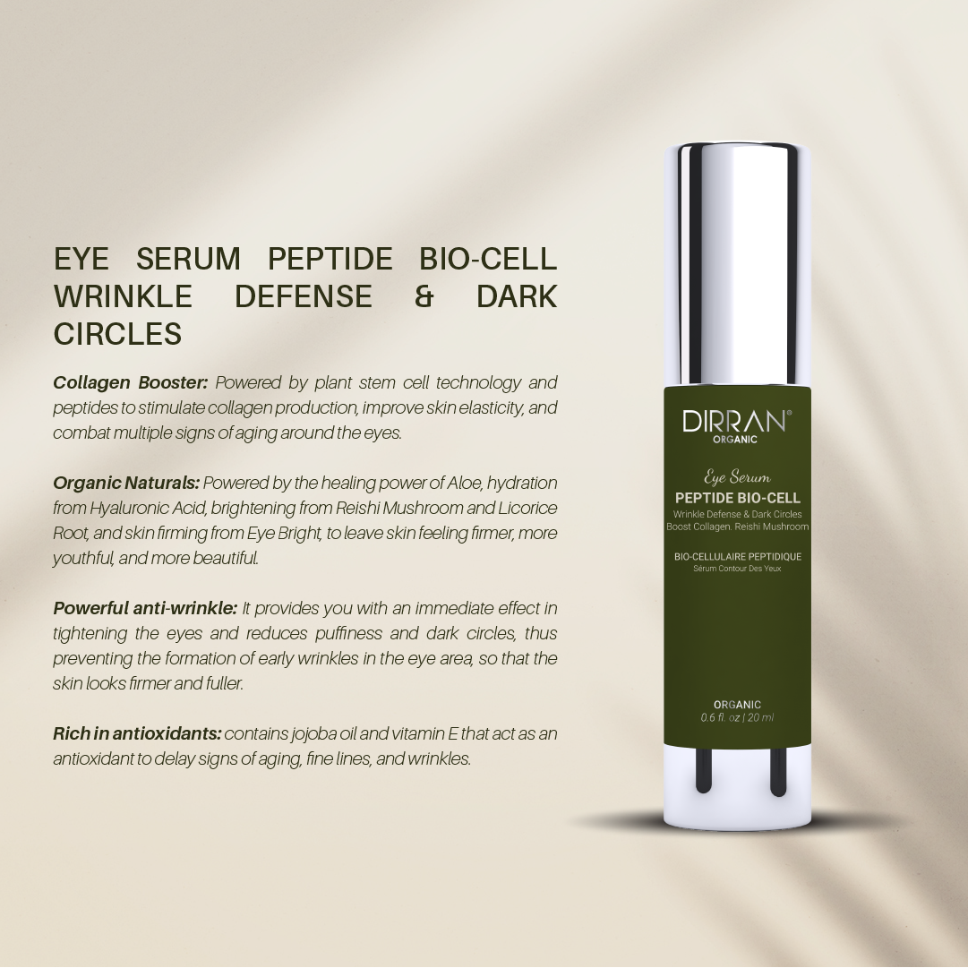Eye Serum – Peptide Bio-Cell Wrinkle Defense & Dark Circles